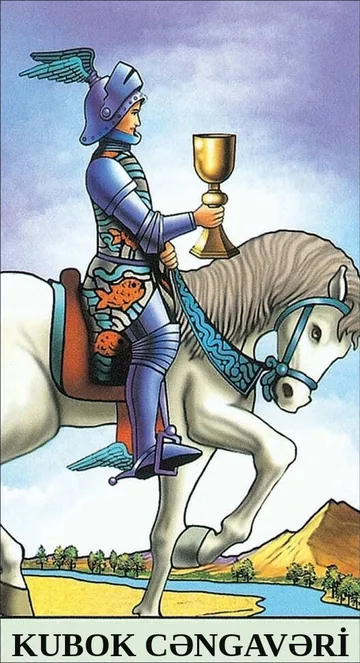 Kubok Cəngavəri tarot kartı